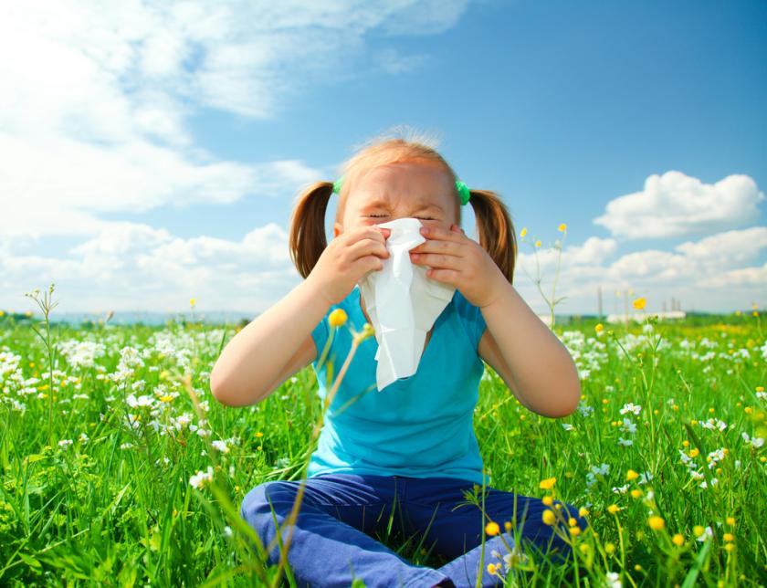 аллергия у детей весной