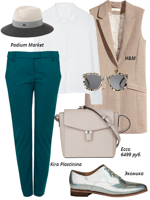 Особенности сочетания зеленых брюк с другими элементами гардероба